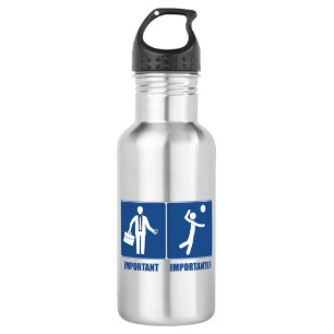Work Is Important Volleyball Is Importanter 532 Ml Water Bottle