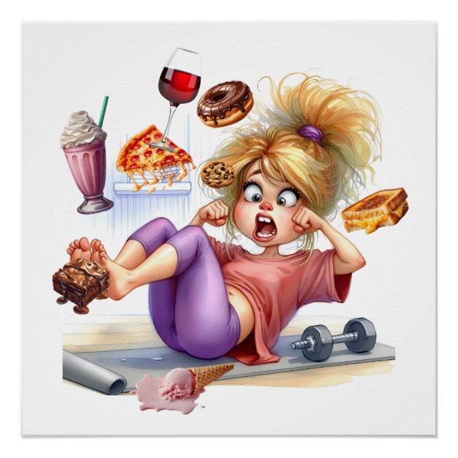 WORK IT - Exercise  Poster (Front)