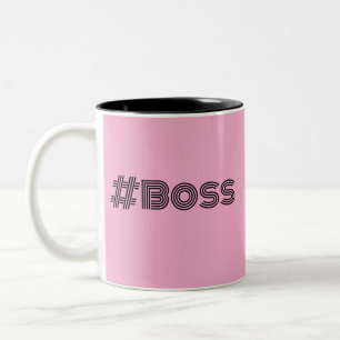 Work Like a Boss Design Coffee Mug
