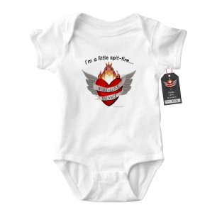 Work Love Balance, Spit-fire Baby Bodysuit