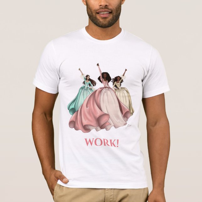 WORK! Men's Tee (Front)