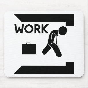 WORK MOUSE MAT