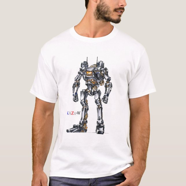 Work No. 00004 "Two Detection Tower Fuselage" T-sh T-Shirt (Front)