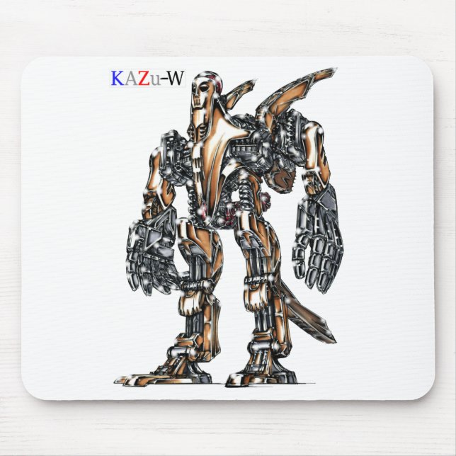 Work No. 00006 "Mysterious Aircraft Used for Festi Mouse Mat (Front)