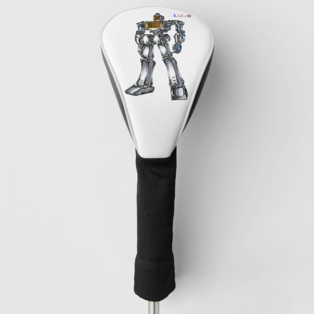Work Number 00001 "Burning! ! ELECTRIC STOVE" Golf Head Cover (Front)