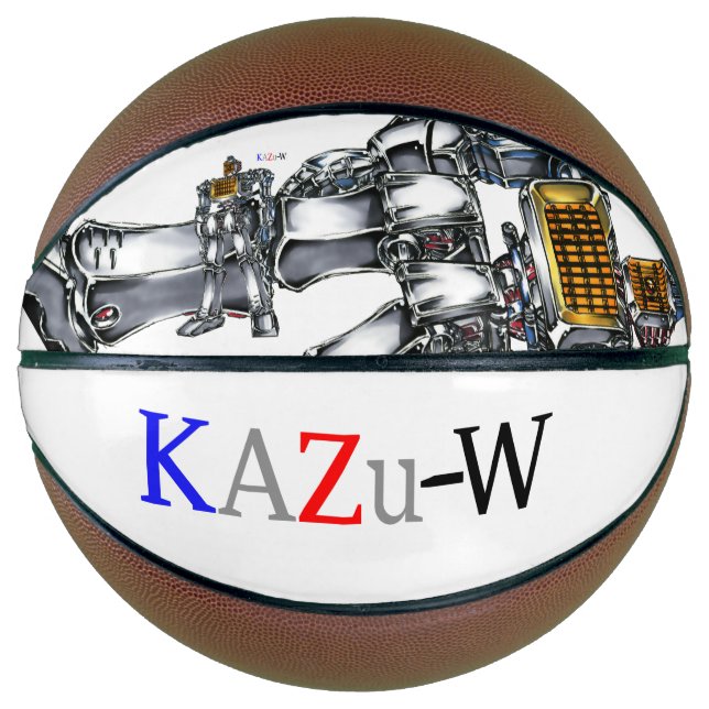 Work Number 00001 "Burning! ! Electric strobe "Pat Basketball (Front)