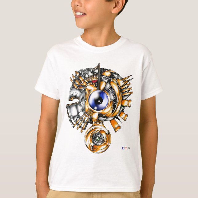 Work Number 00017 "The Amplifier of Hope From Dark T-Shirt (Front)