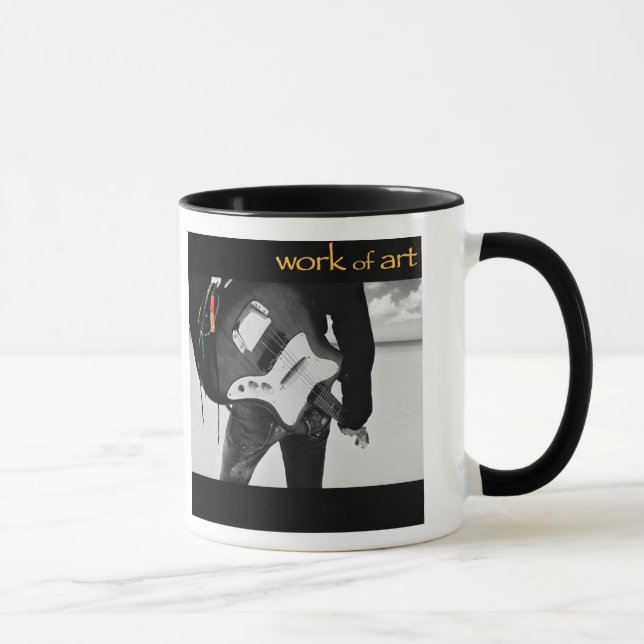 Work of Art / Black Mug (Right)