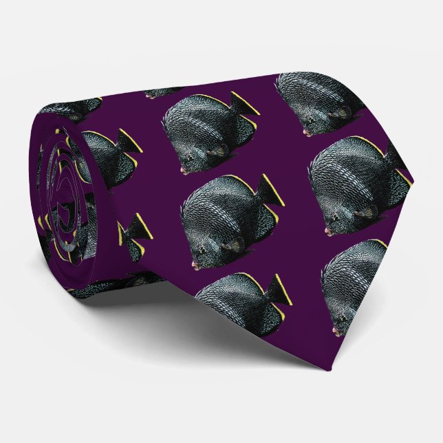 Work of art butterflyfish , Chaetodon daedalma Tie (Rolled)