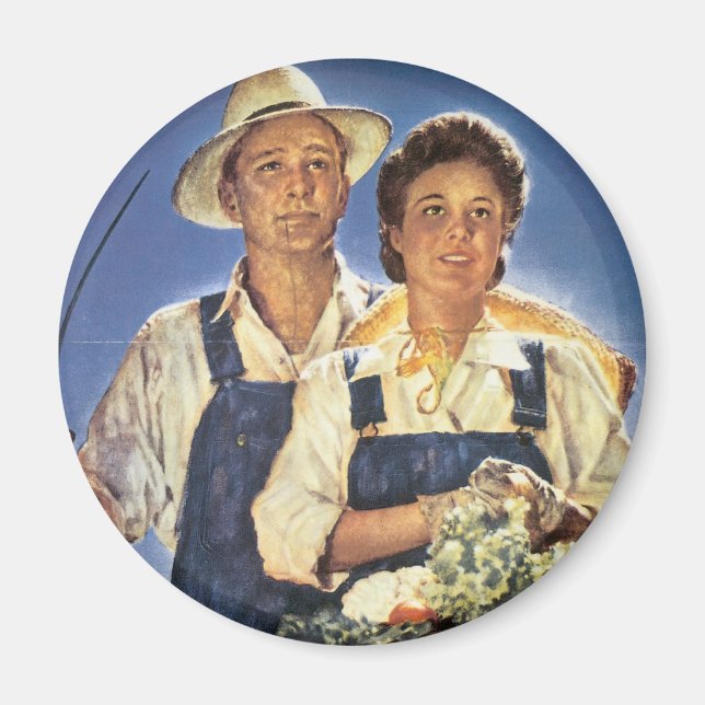 Work on a Farm...This Summer Magnet (Front)