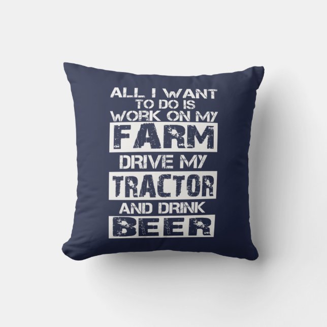 Work on my farm cushion (Front)