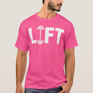Work Out Fitness Barbell Gym Rats Weightlifting Li T-Shirt
