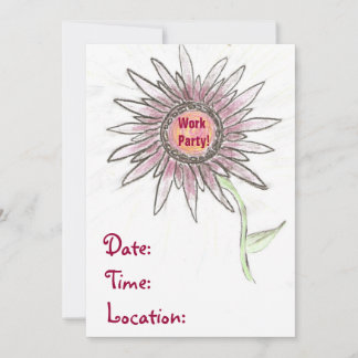 Work Party Invitations