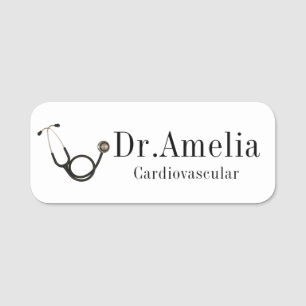 Work-Personalised Doctor Stylist ID Badge