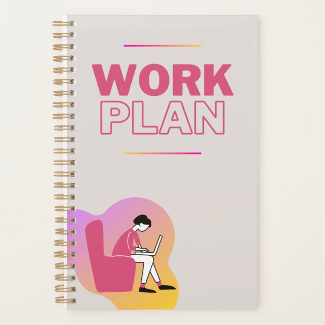 Work plan (Rosa) Planner (Front)