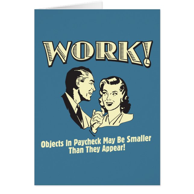 Work: Smaller Than They Appear (Front)