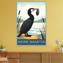 Work smarter poster