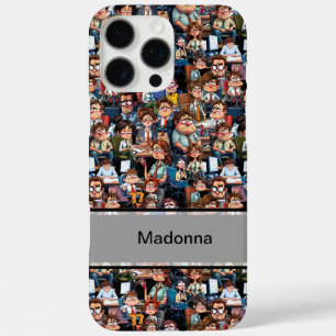 Work stress black iPhone 16 pro max case