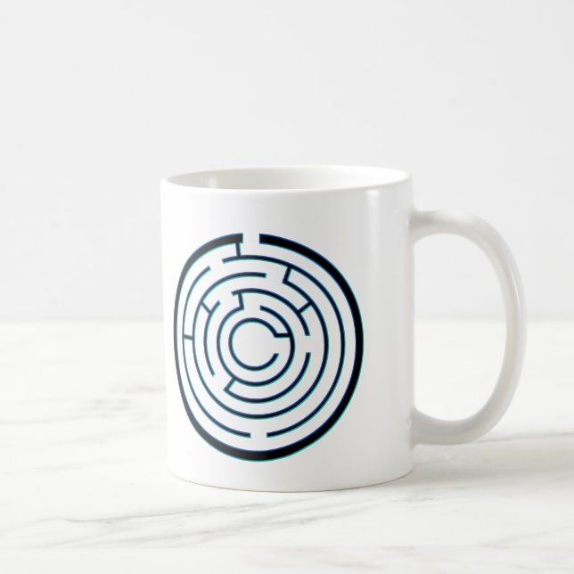 Work the Maze While You Wake Up Coffee Mug (Right)