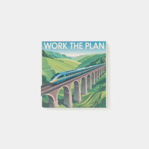 Work The Plan Post-it Notes