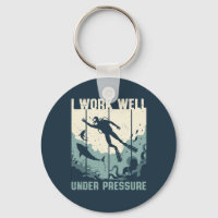 Work Well Under Pressure Funny Scuba Diving Puns