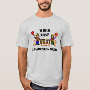 Work Zone Awareness Traffic Controllers T-Shirt