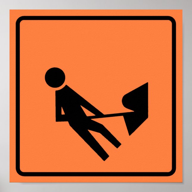 Work Zone Highway Construction Sign (Front)