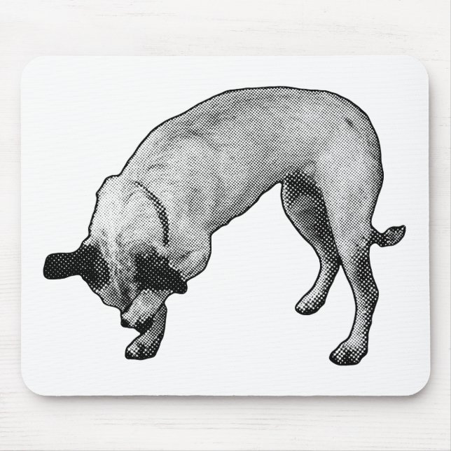 Workday Ink Cheer Mouse Mat (Front)