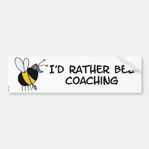 worker bee - coach bumper sticker
