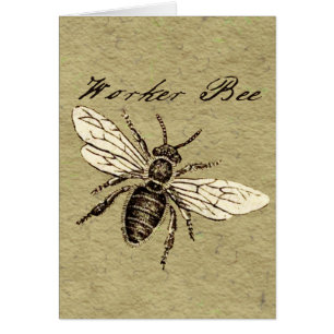 Worker Bee Insect Illustration