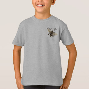 Worker Bee Insect Illustration T-Shirt
