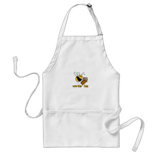 worker bee - librarian standard apron