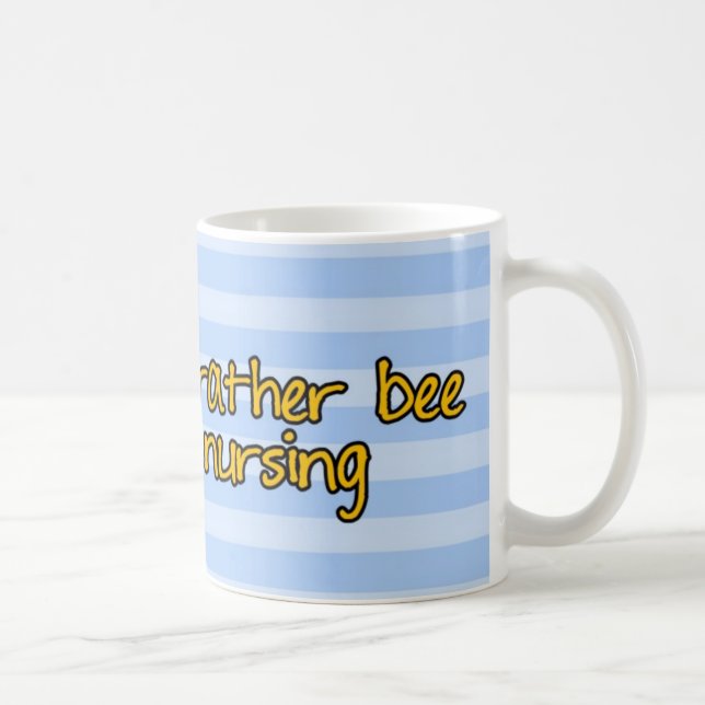 worker bee - nurse coffee mug (Right)