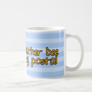 worker bee - postal worker coffee mug