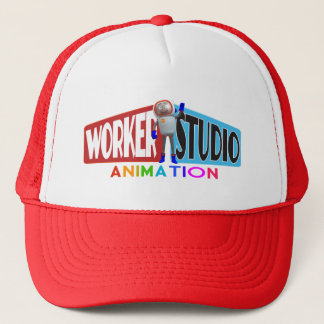 Worker Studio Animation Trucker Cap