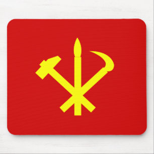 Workers'27 Party Of Korea, Colombia Political Mouse Mat