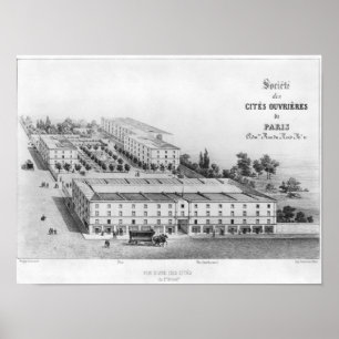 Workers' housing estate poster