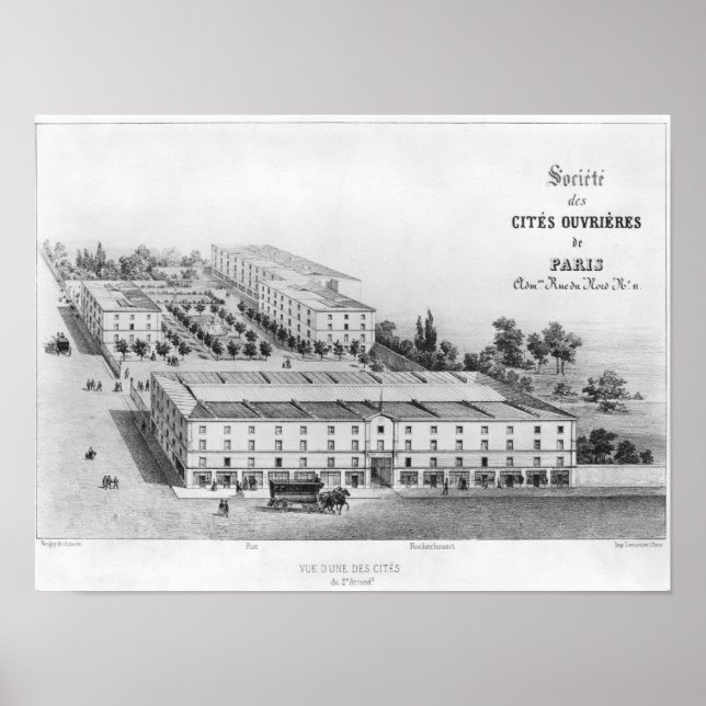 Workers' housing estate poster (Front)