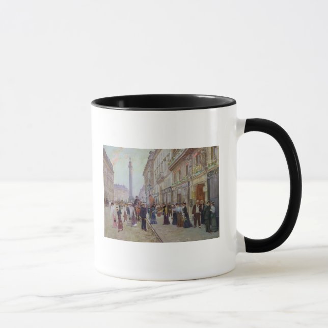 Workers leaving the Maison Paquin Mug (Right)