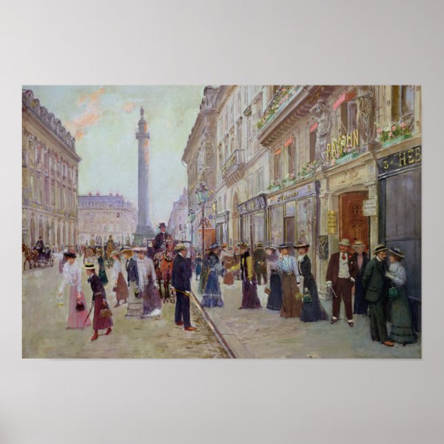 Workers leaving the Maison Paquin Poster (Front)