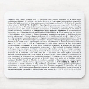 Workers of the World, Unite! Mousepad