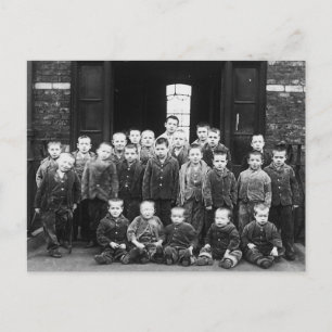 Workhouse Children Postcard