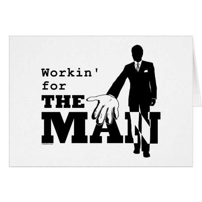 Workin' for the Man (Front Horizontal)