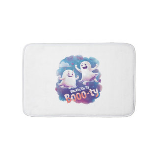 Workin' On My Booo-ty Bath Mat