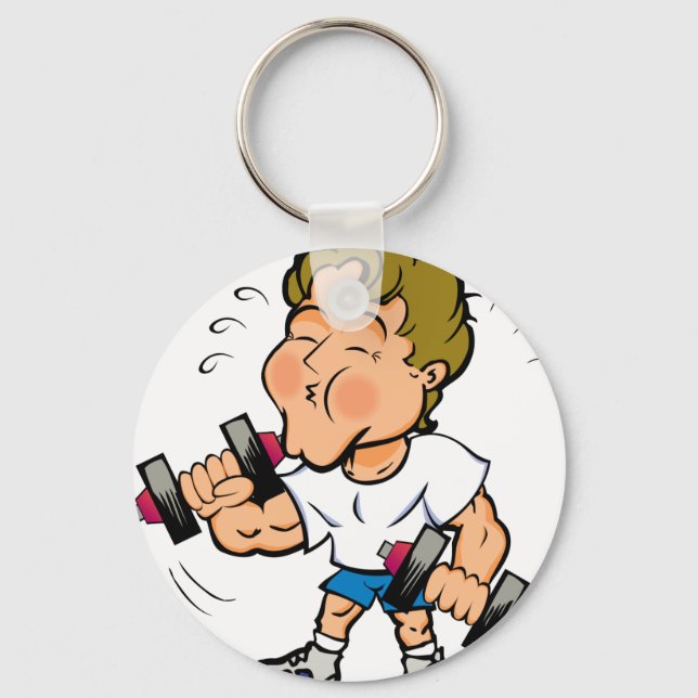 Workin' out key ring (Front)