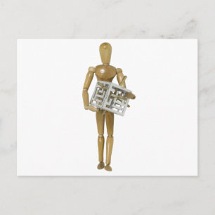 Working 3D Puzzle Postcard