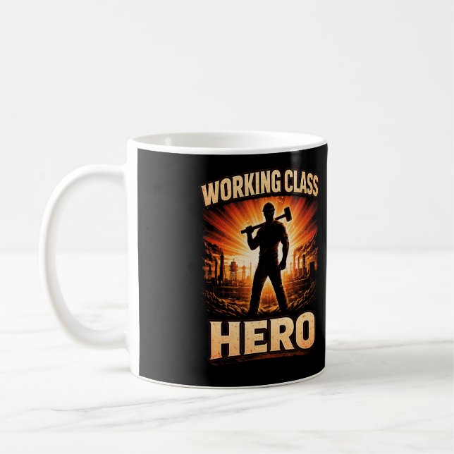 Working Class Hero Coffee Mug (Left)
