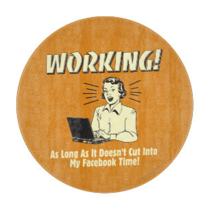 Working: Cut into Facebook Time Cutting Board