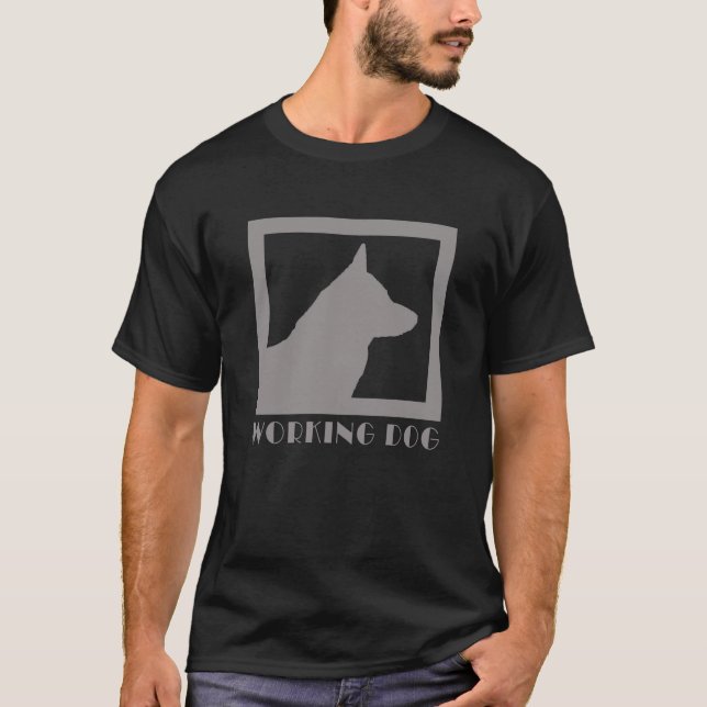 Working Dog German Shepherd T-Shirt (Front)