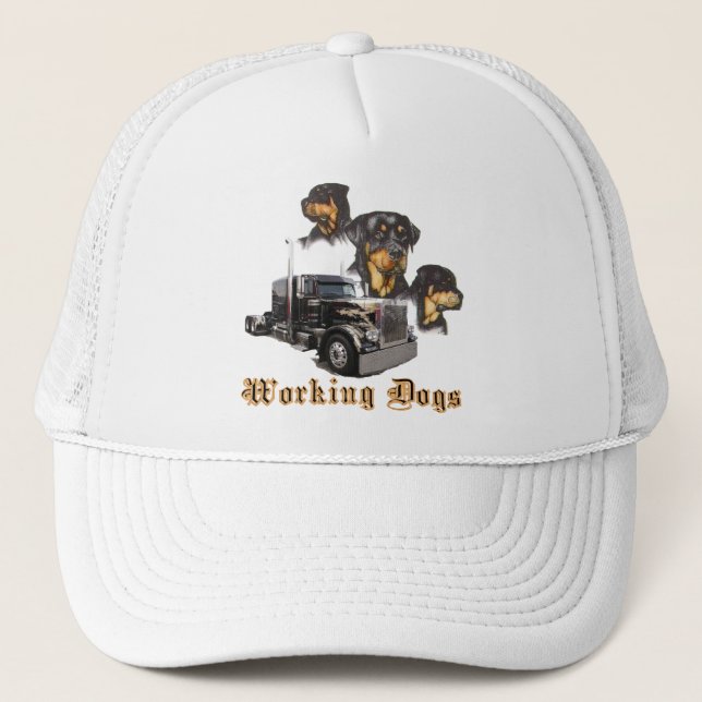 Working Dogs Trucker Hat (Front)